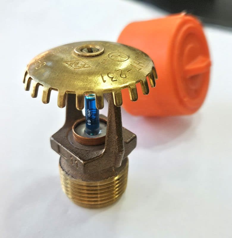 Rociador Upright,  K11.2, Respuesta Standard, 3/4" NPT Bronce, +286°F (141°C), VIKING