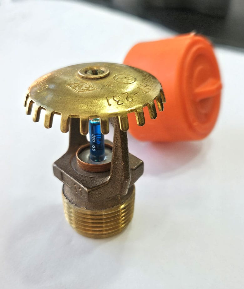 Rociador Upright, K11.2, Respuesta Standard, 3/4" NPT Bronce, +286°F (141°C), VIKING