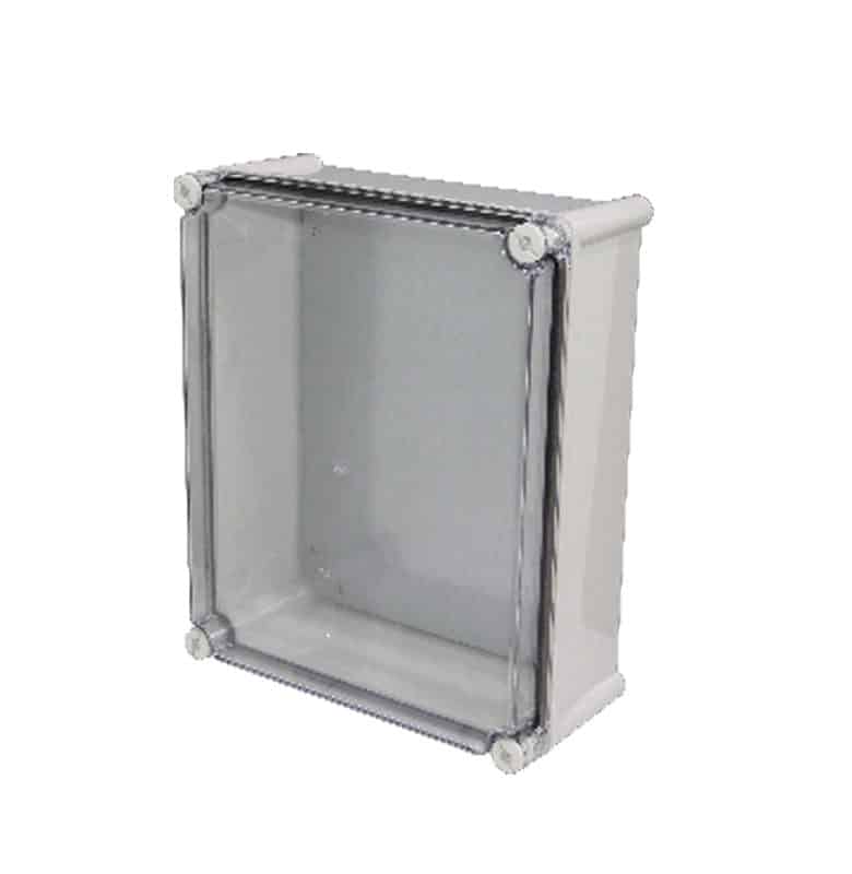 Caja Estanca TIBOX 340x280x130mm ABS IP66 - Tapa Transparente