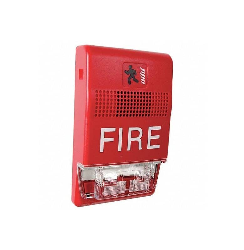 Sirena con Estrobo Edwards Genesis G1RF-HDVM (24V, Roja)
