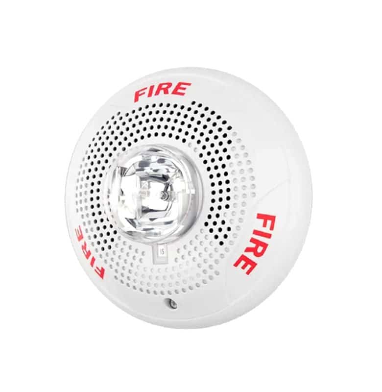 Parlante con Estrobo para Pared System Sensor SPSCW (Blanco)