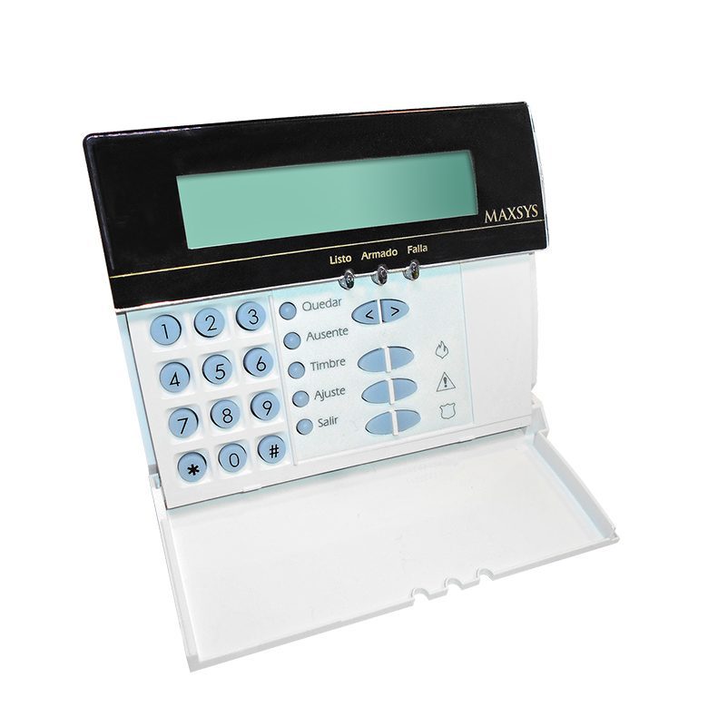 Teclado Alfanumérico LCD DSC LCD-4501 para Sistemas MAXSYS